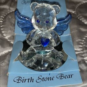 Birthstone Crystal Bear